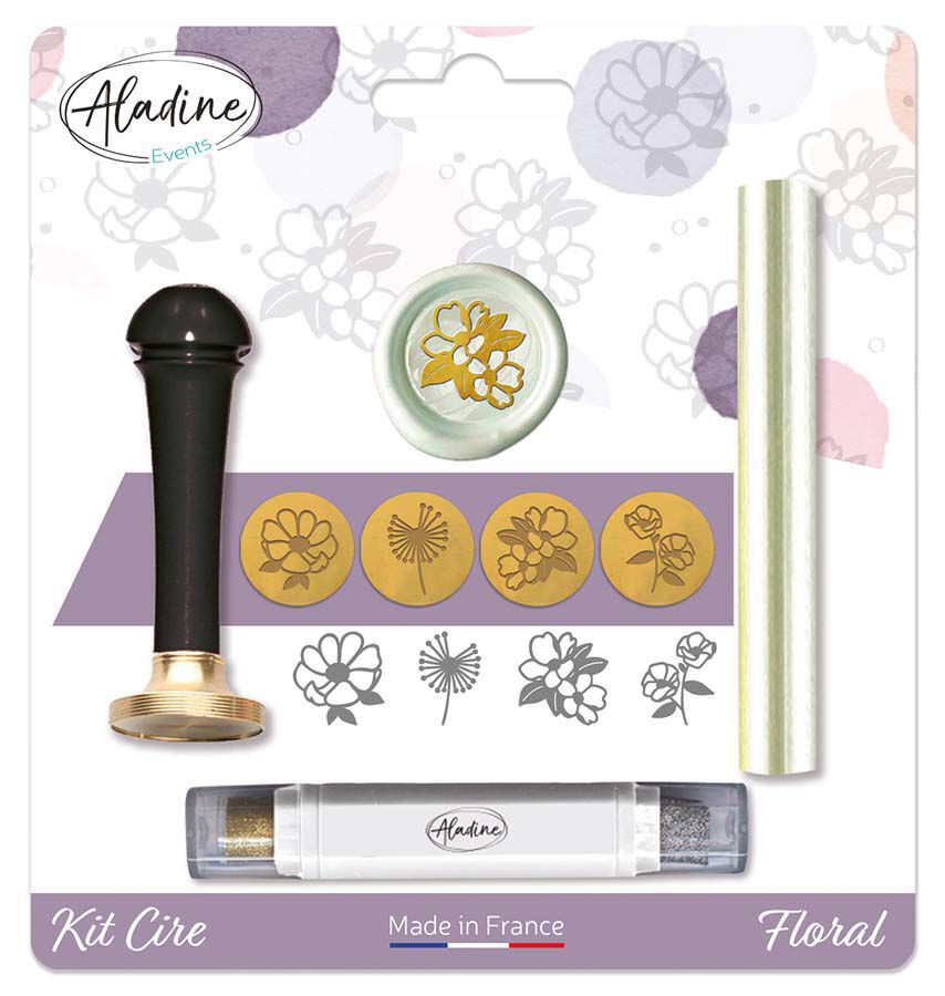 Lacre Aladine Floral Kit