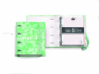 Carpebloc de 4 anelles Miquelrius Tie Dye Menta