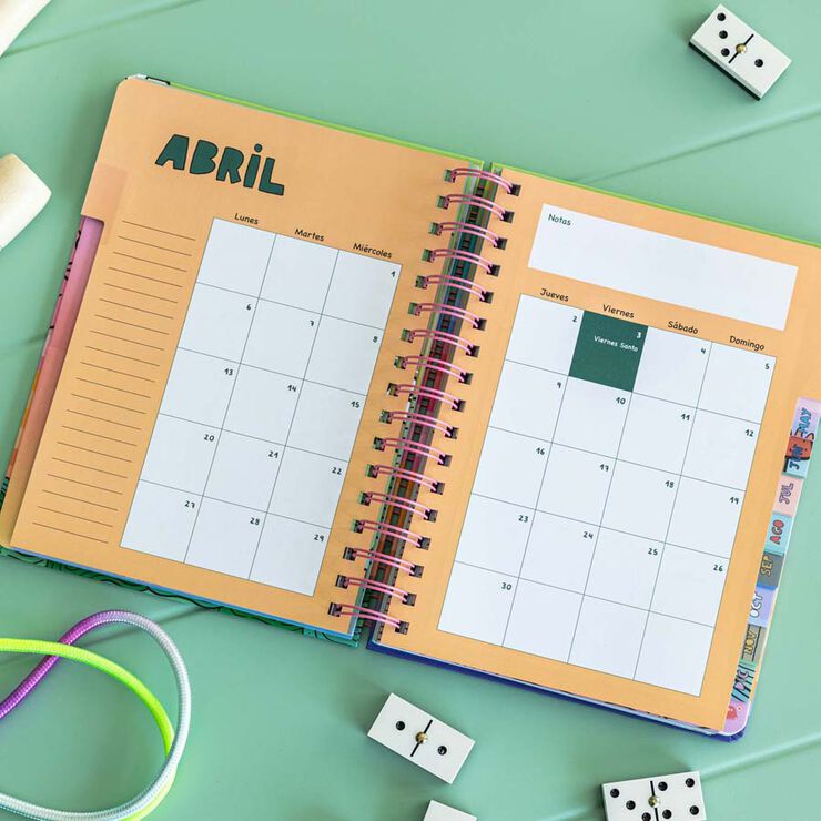 Agenda 72 Kilos castellano sem/vista 2026