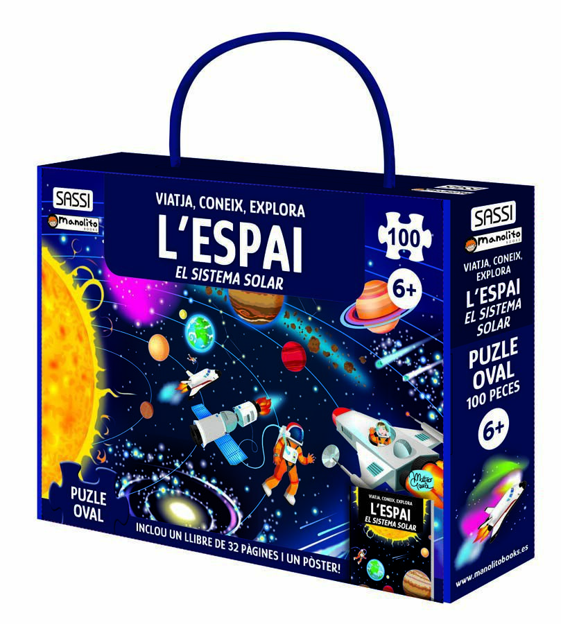 Libro y puzle L'Espai 100 piezas