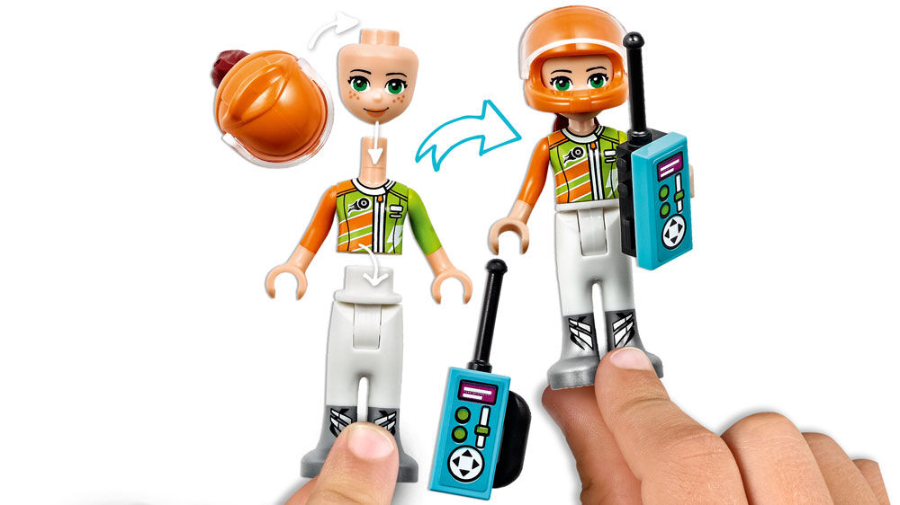 lego friends dia de la gran carrera