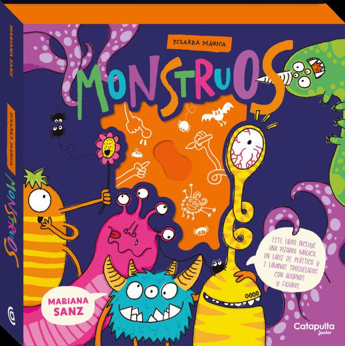 Pizarras m&aacute;gicas: Monstruos
