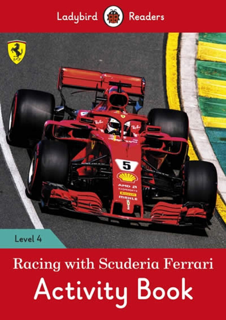 Racing with scuderia ferrari activity book lbr l4