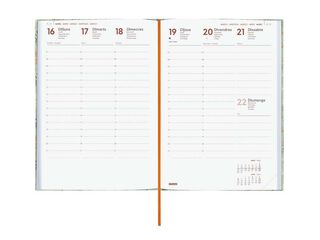 Agenda Finocam Berlín Y10 sem/vista vertical cat 2026 Trigo