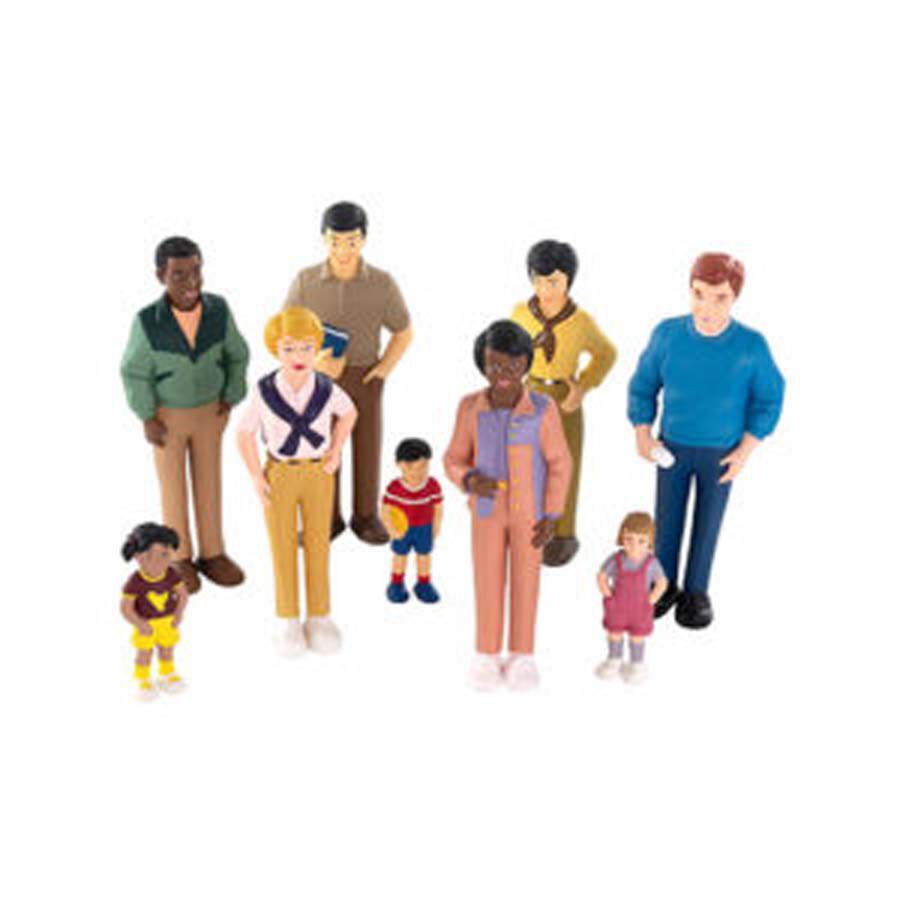 Figuras con diversidad multicultural