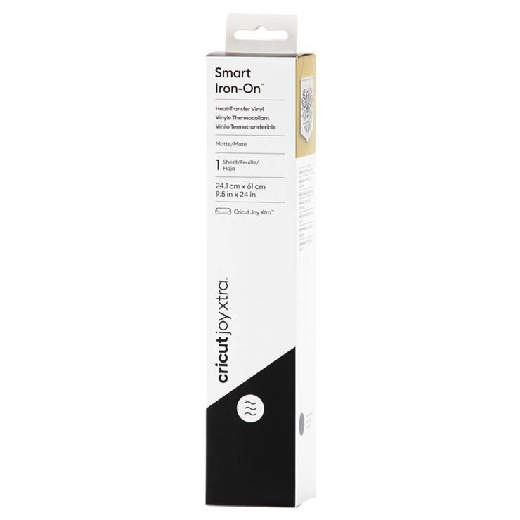 Xtra Vinilo Smart Iron-On 24x61cm negro