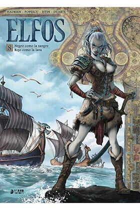 ELFOS 8. NEGRO COMO LA SANGRE / ROJO COM