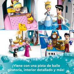 LEGO® Disney Princess Castillo de Cenicienta y el Príncipe 43206