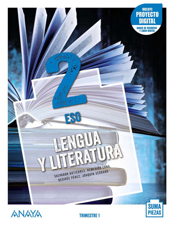 Lengua y Literatura 2 ESO + digital Ed. Anaya