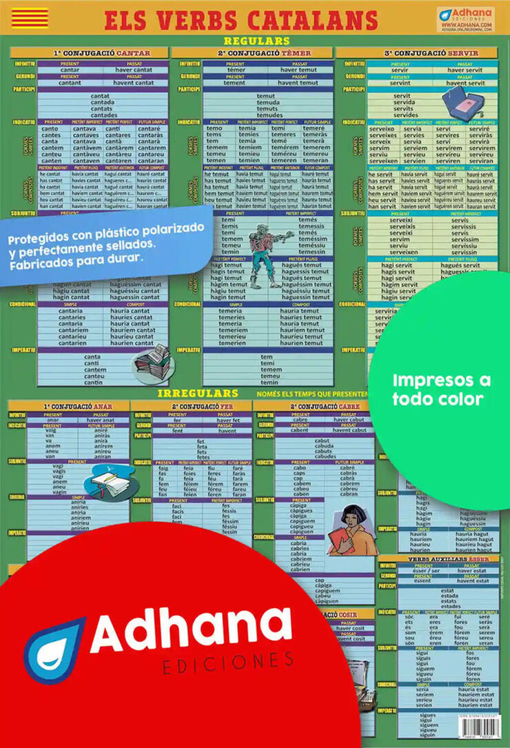 Catal&agrave;. Els verbs catalans
