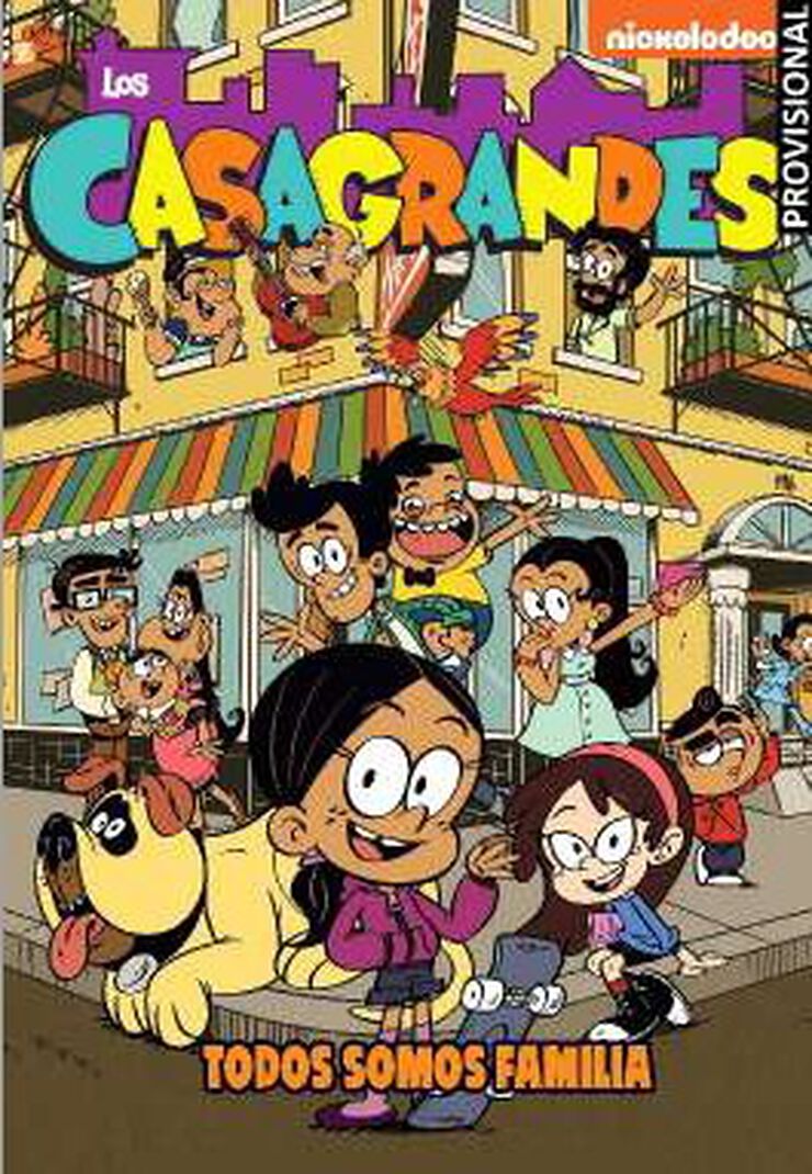 Todos somos familia (Los Casagrande - Una Casa de Locos. Cómic 1)