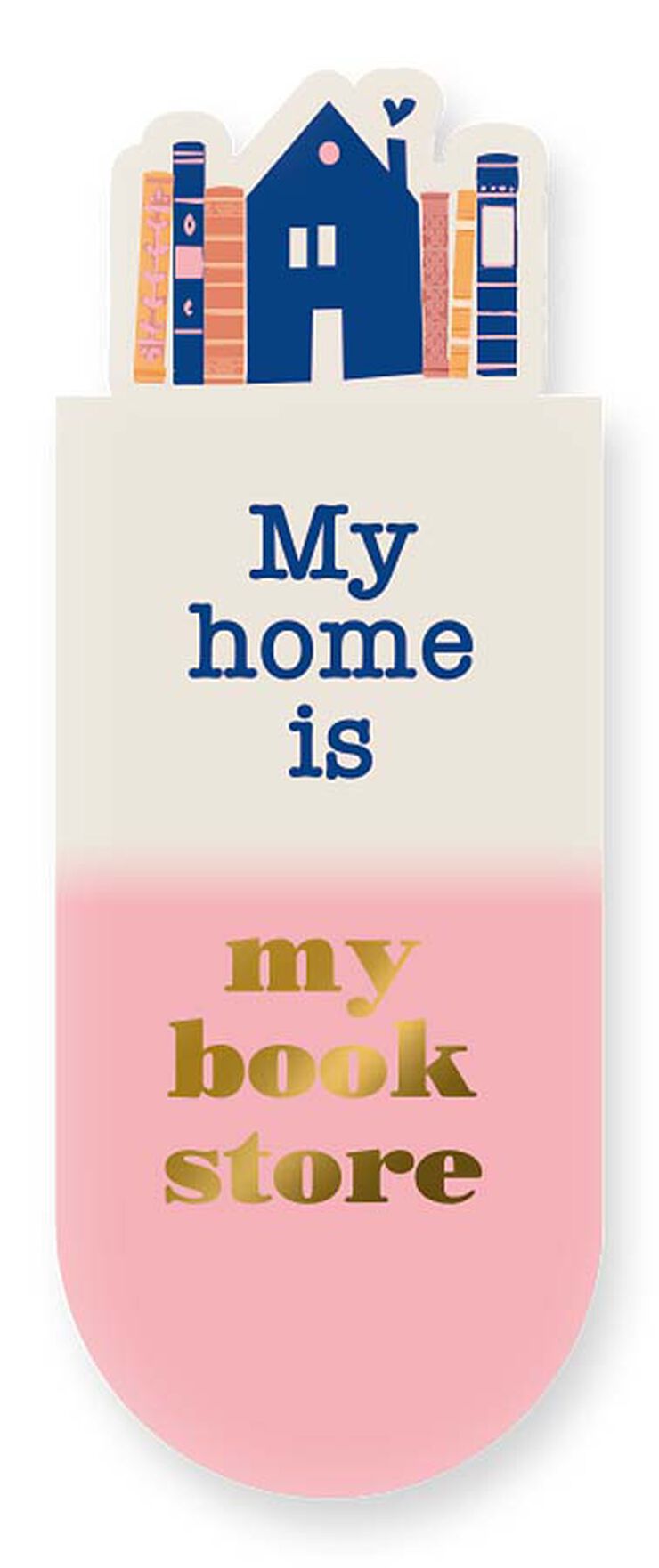 Punt de Llibre magnètic My Home Is... 3u
