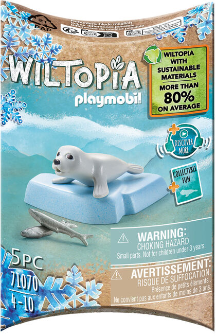 Playmobil Wiltopia Foca Jove 71070