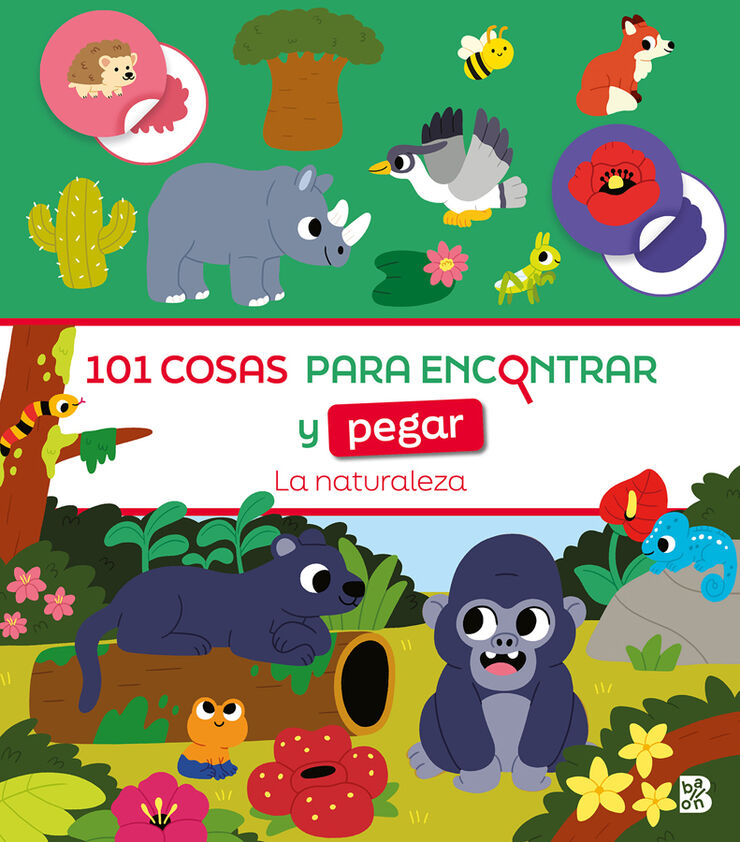 101 cosas para encontrar y pegar - La naturaleza