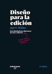 Diseño para la edición Diseño para la edición