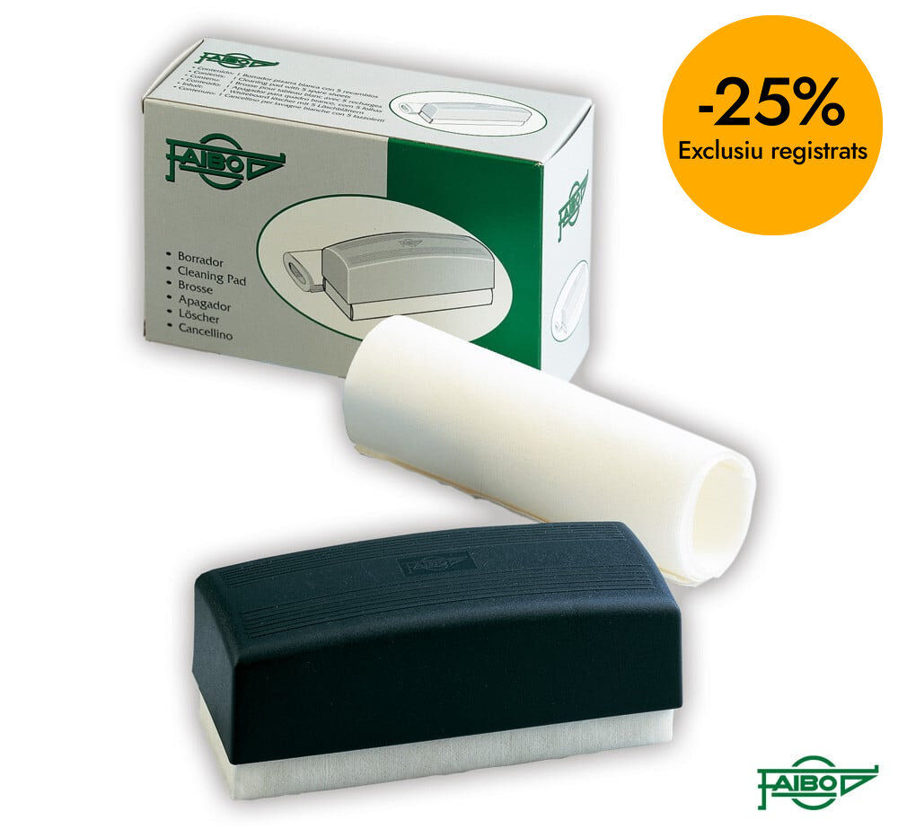 Esborrador magn&egrave;tic pissarra blanca Faibo