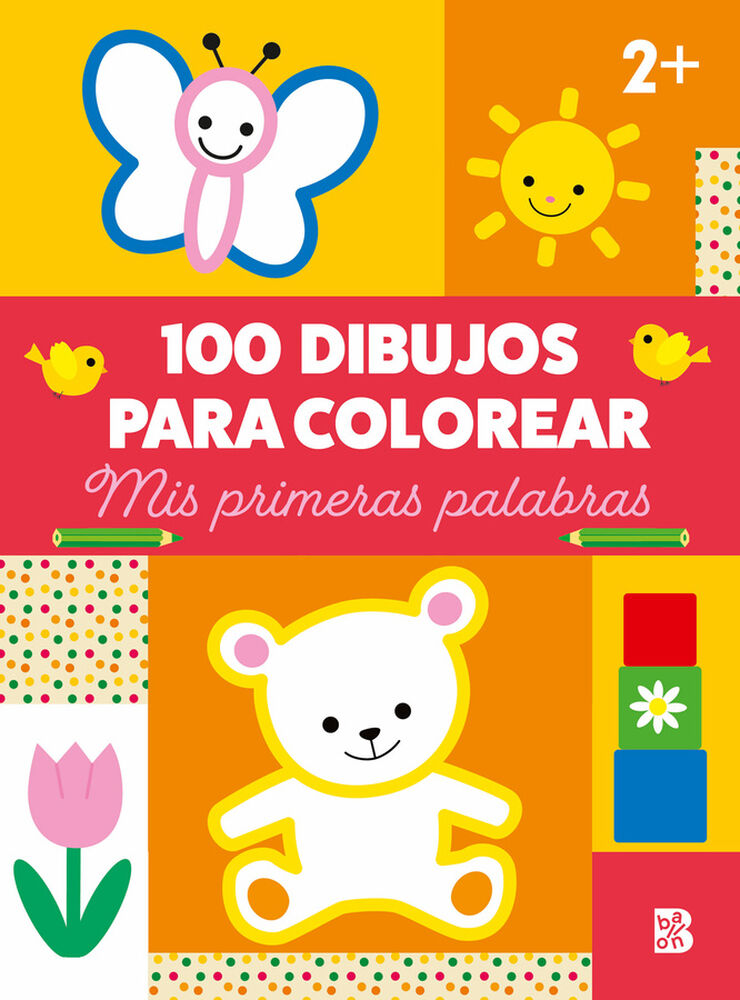 100 Dibujos para colorear - Mis primeras palabras