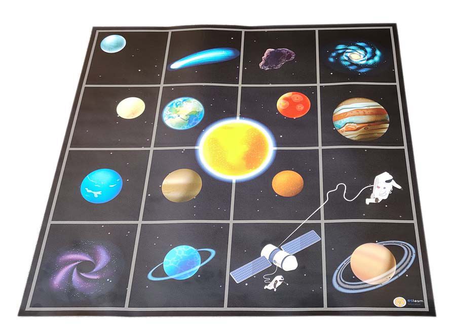 Tapete Planetas para Bee-Bot