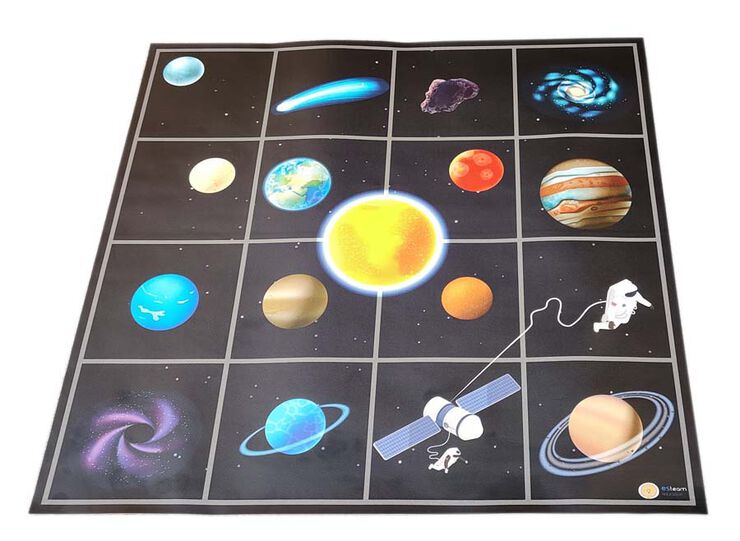 Tapete Planetas para Bee-Bot