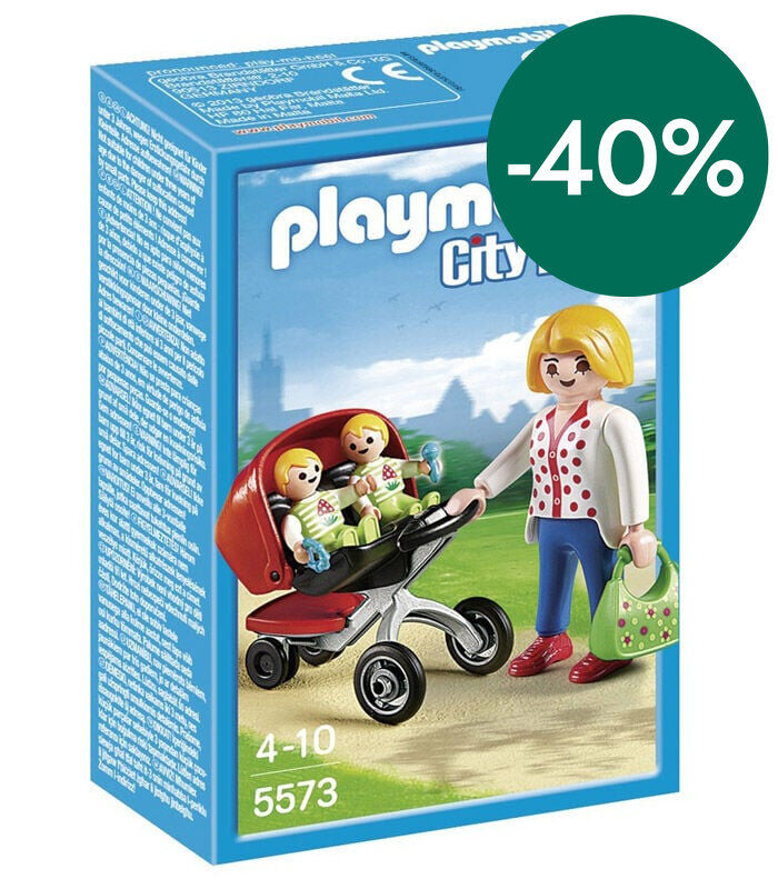 Figures Playmobil City Life Mare amb bessons 5573