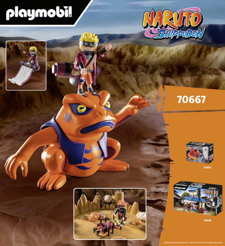 Playmobil Naruto vs Pain 70667