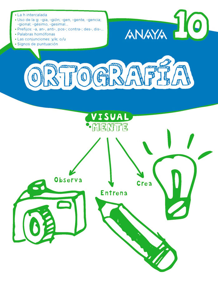 Ortograf&iacute;a 10. Primaria