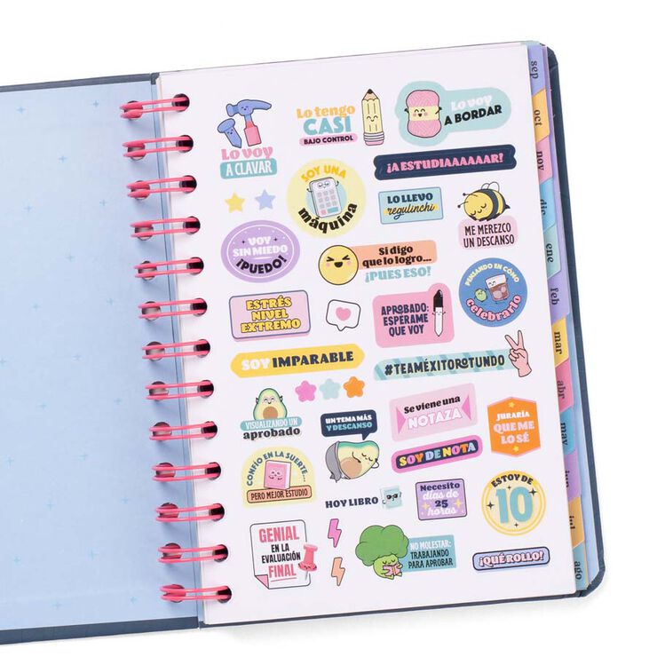 Agenda escolar Mr. Wonderful Wonder Mini sem/vista cas2025-26 Planazos, ilusiones y buenas vibraciones