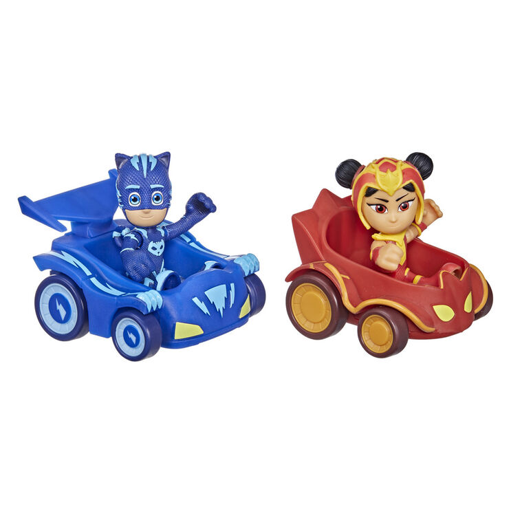 Set de Figures Pilots i Cotxe Al Combat Pj Masks Assort assortits