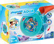 Playmobil 1.2.3 Rueda de Agua con Bebé Tiburón 70636