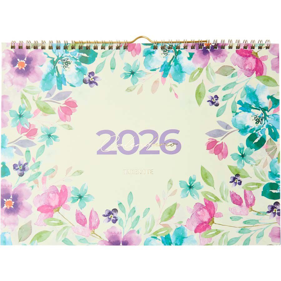 Calendari paret Takenote 2026 Anna