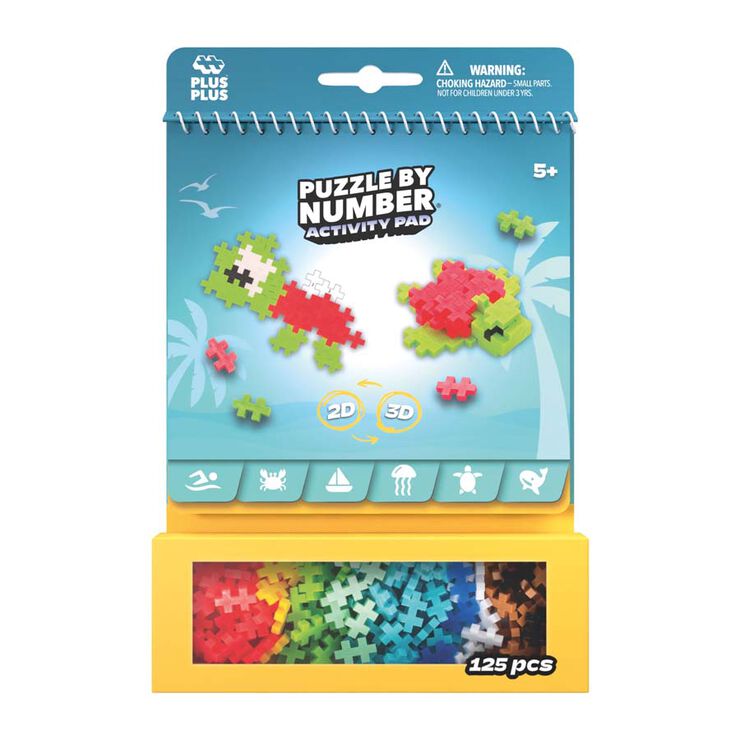 Plus-Plus Activity Pad - Oceáno