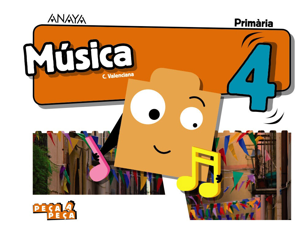 Msica/20 Primria 4 Anaya Text 9788469868157