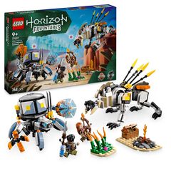 LEGO® Horizon Aloy y Varl vs. Cangrejo y Dientes Serrados 77037