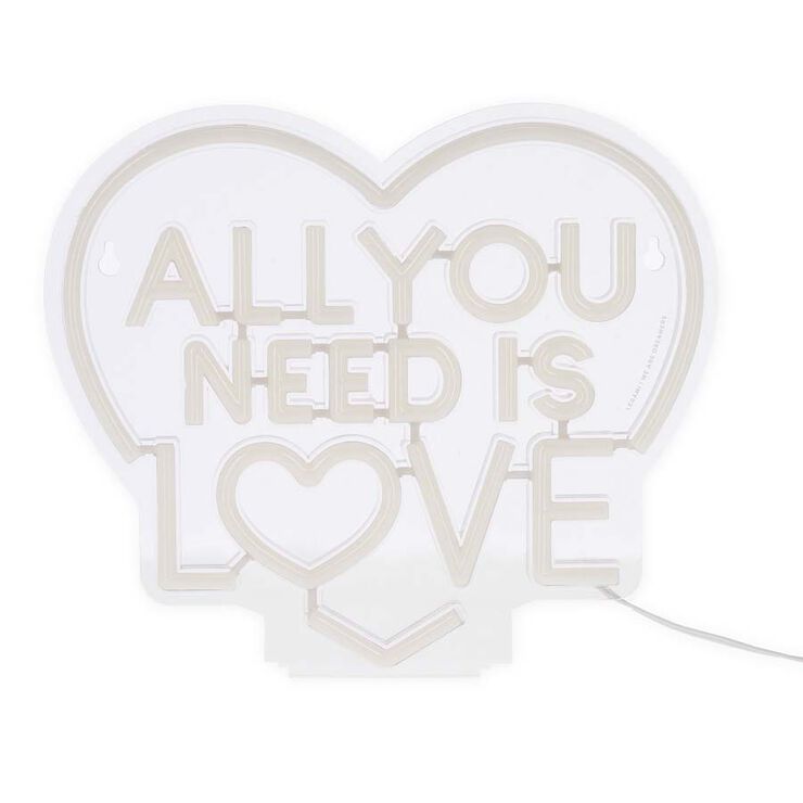 Luz sobremesa Legami Al you need is love