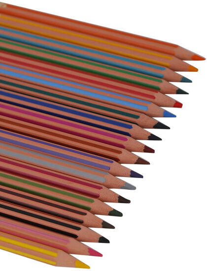 Lápices de colores BIC Kids Evolution Stripes - 18 Colores