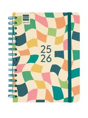 Agenda Finocam escolar Cosmo 1/4  setm/vista cat 2025-26 kai
