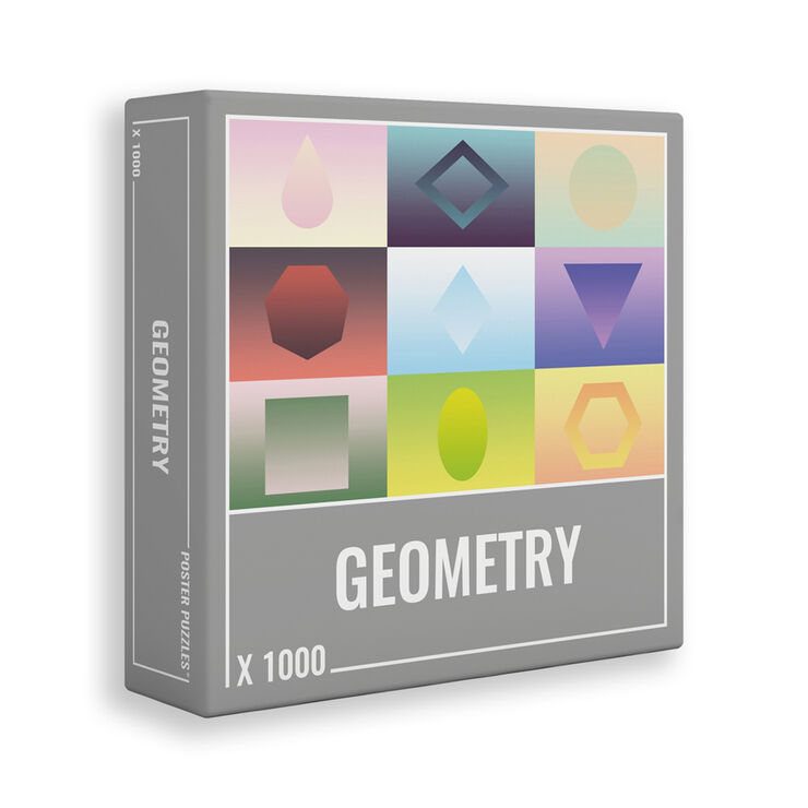 Puzle Cloudberries Geometry 1000 piezas