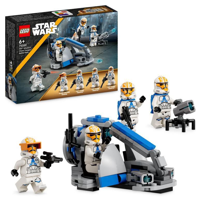 LEGO&reg; Star Wars Pack de Combate: Soldados Clon de la 332 de Ahsoka 75359