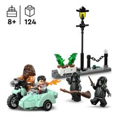 LEGO® Harry Potter TM Hagrid™ y Harry: Huida de Privet Drive 76459