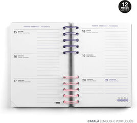 Agenda Escolar Activa W-O S/V Cat. 2026-2027 Malva