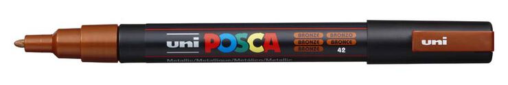 Retolador Posca PC-3M bronze