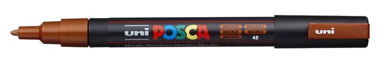 Marcador Posca PC-3M bronce