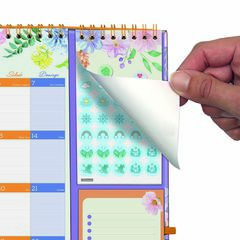 Calendario Pared Finocam 16M Plus Castellano 2026-27 Frases