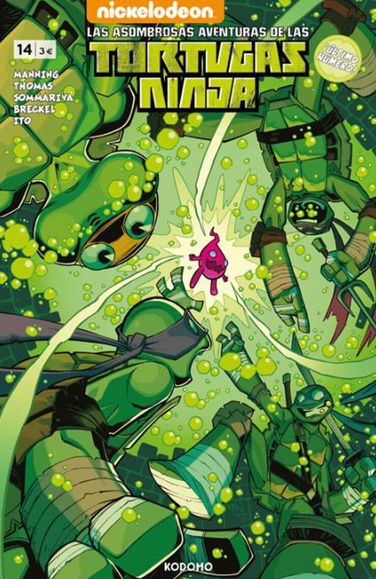Las asombrosas aventuras de las Tortugas Ninja núm. 14
