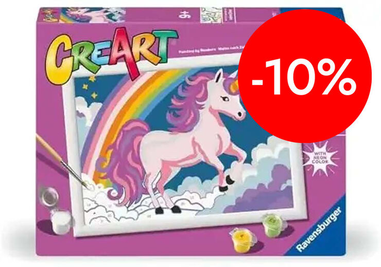 Creart S&egrave;rie D Unicorn Ne&oacute; Rosa