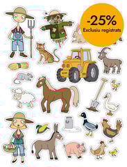 Gomets tem&agrave;tics Apli La Granja 3 fulls 66u