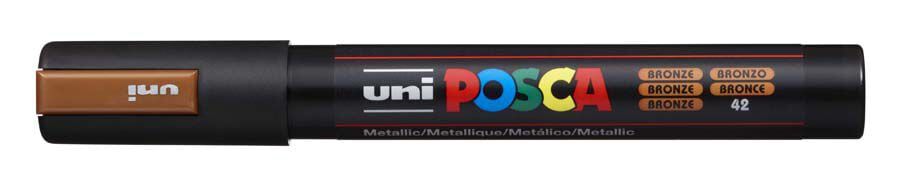 Retolador Posca PC-5M 1,8-2,5mm bronze metall