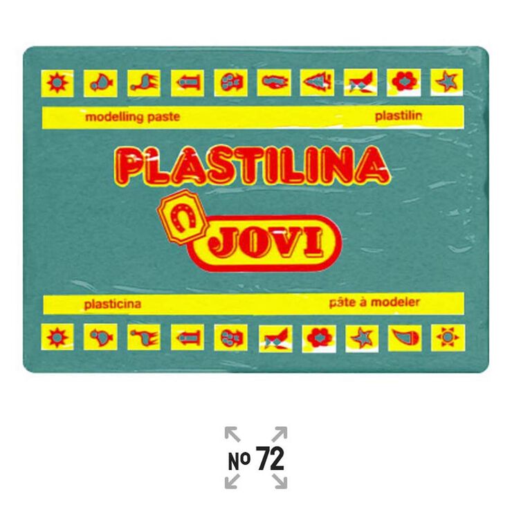 Plastilina Jovi 350g verd fosc