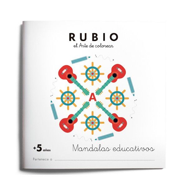 Mandalas Educativos Infantil 5 a&ntilde;os Rubio
