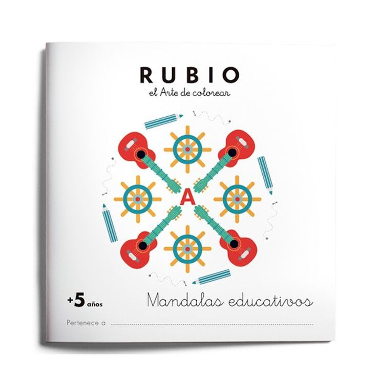 Mandalas Educativos Infantil 5 años Rubio
